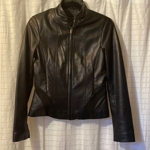 Leather jacket